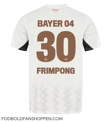 Bayer Leverkusen Jeremie Frimpong #30 Udebanetrøje 2024-25 Kortærmet